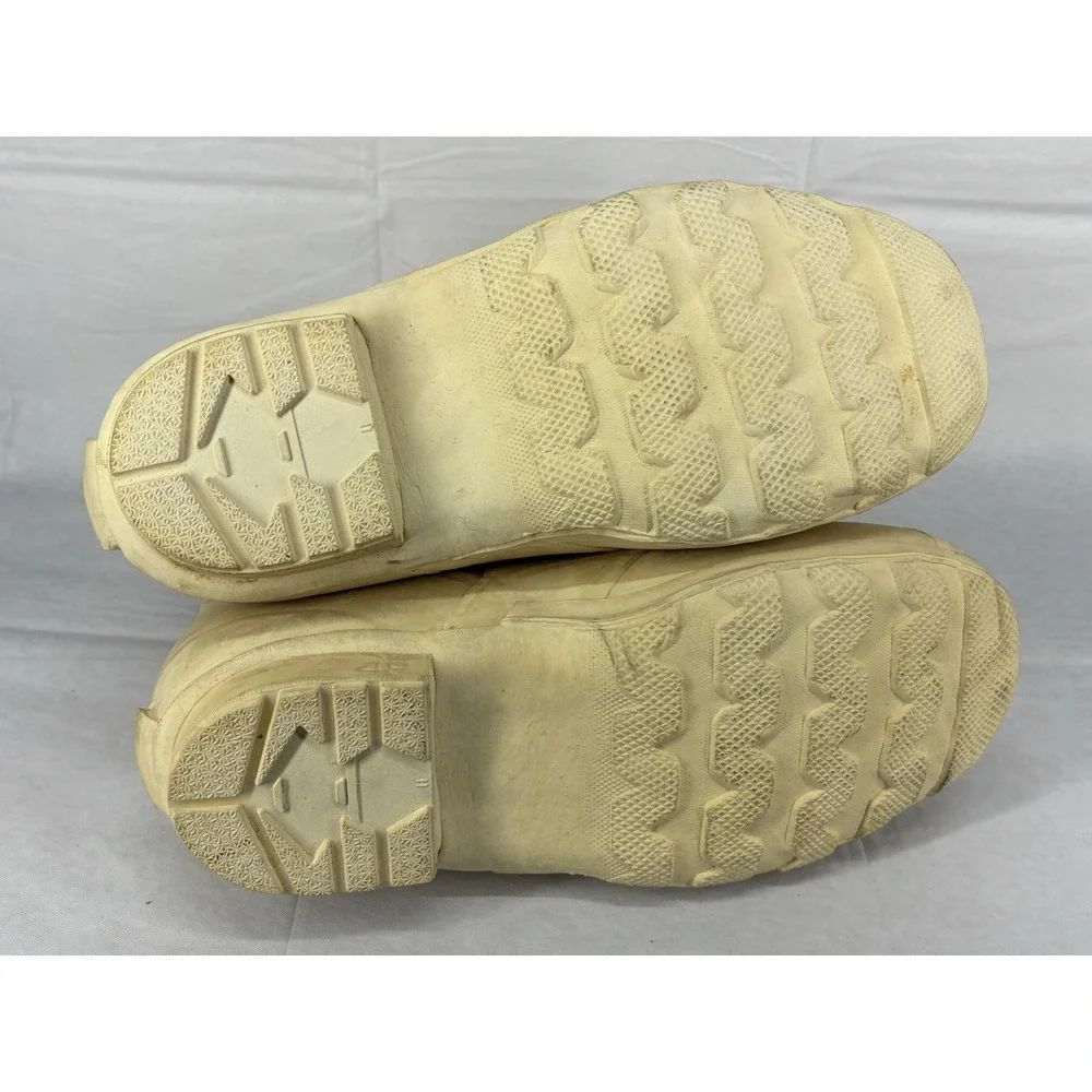 US Military DLA 100-82-C-4041 Mens Off White Bunny Boots Cold Weather 9R Mickey